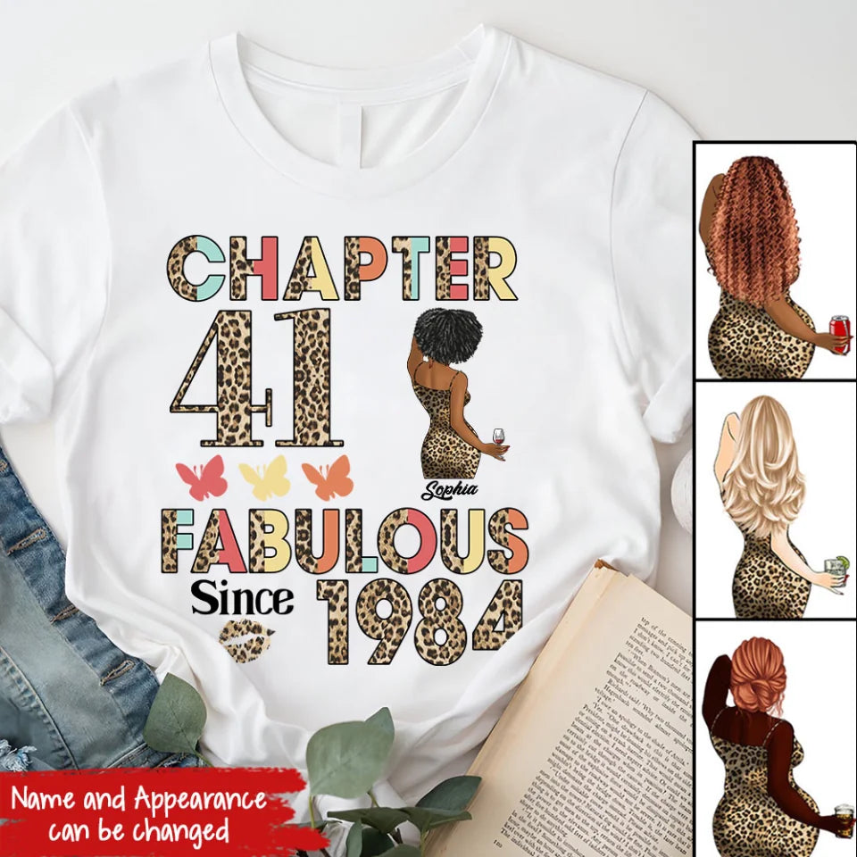 41st birthday shirts for her, Personalised 41st birthday gifts, 1984 t shirt, 41 and fabulous shirt, 41st birthday shirt ideas, gift ideas 41st birthday woman