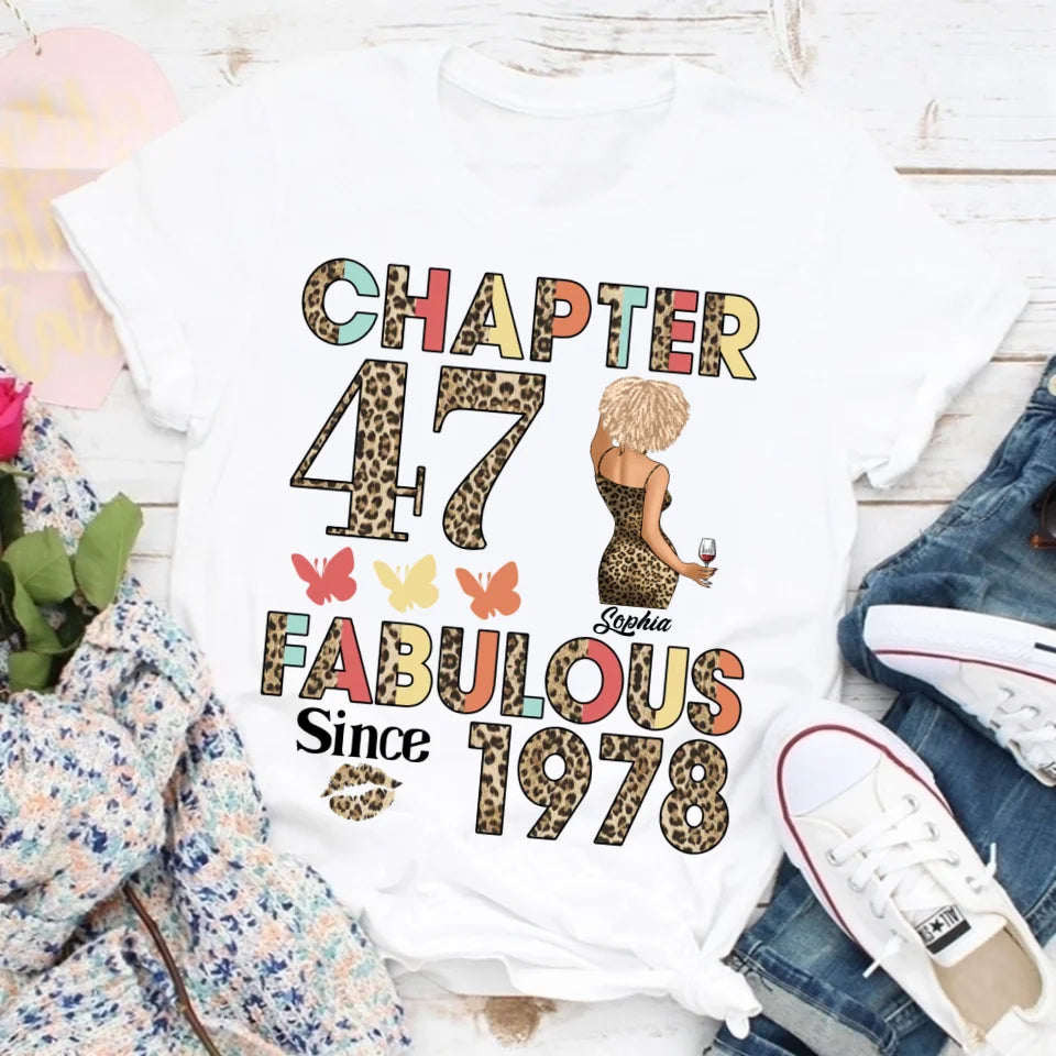 47th birthday shirts for her, Personalised 47th birthday gifts, 1978 t shirt, 47 and fabulous shirt, 47th birthday shirt ideas, gift ideas 47th birthday woman