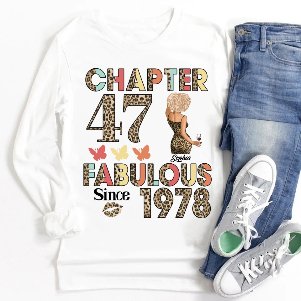 47th birthday shirts for her, Personalised 47th birthday gifts, 1978 t shirt, 47 and fabulous shirt, 47th birthday shirt ideas, gift ideas 47th birthday woman