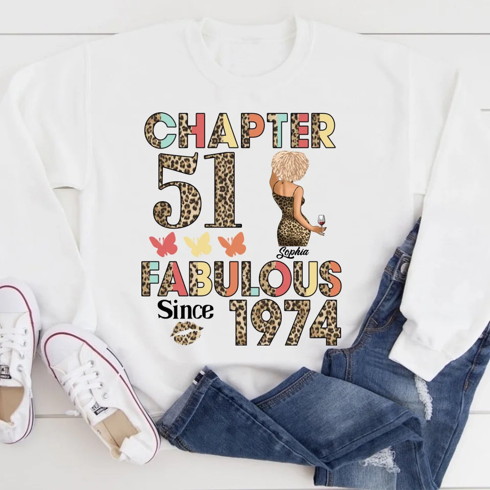 51st birthday shirts for her, Personalised 51st birthday gifts, 1974 t shirt, 51 and fabulous shirt, 51st birthday shirt ideas, gift ideas 51st birthday woman
