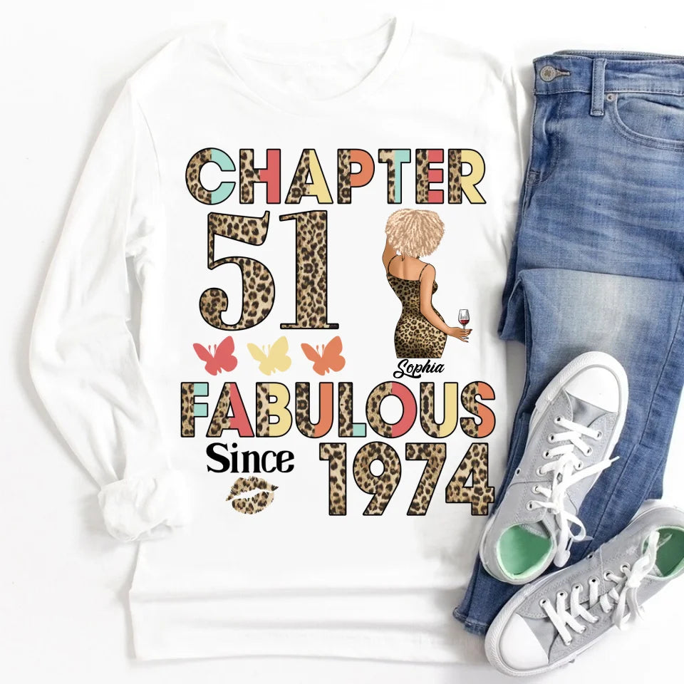 51st birthday shirts for her, Personalised 51st birthday gifts, 1974 t shirt, 51 and fabulous shirt, 51st birthday shirt ideas, gift ideas 51st birthday woman