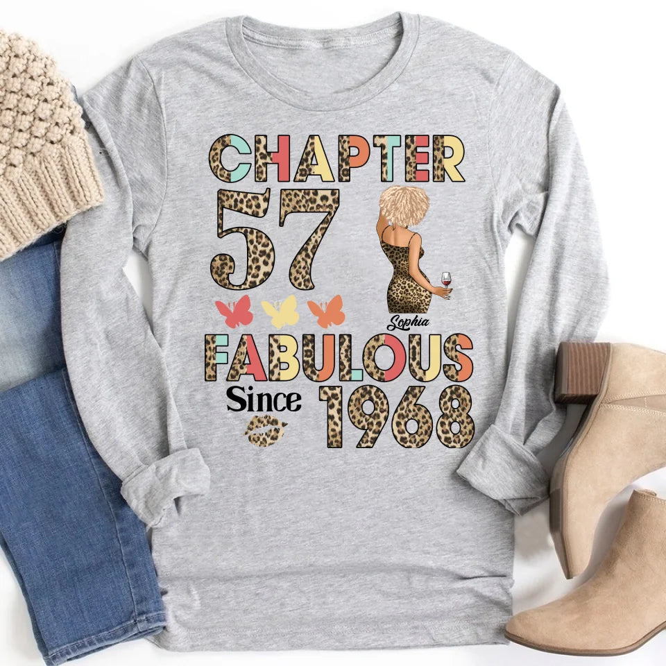 57th birthday shirts for her, Personalised 57th birthday gifts, 1968 t shirt, 57 and fabulous shirt, 57th birthday shirt ideas, gift ideas 57th birthday woman