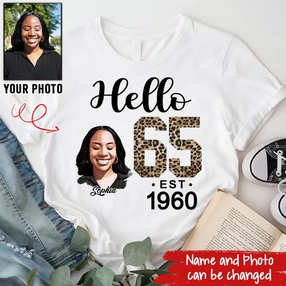 65th Birthday Shirts, Custom Birthday Shirts, Turning 65 Shirt, Gifts For Women Turning 65, 65 And Fabulous Shirt, 1960 Shirt, 65th Birthday Shirts For Her