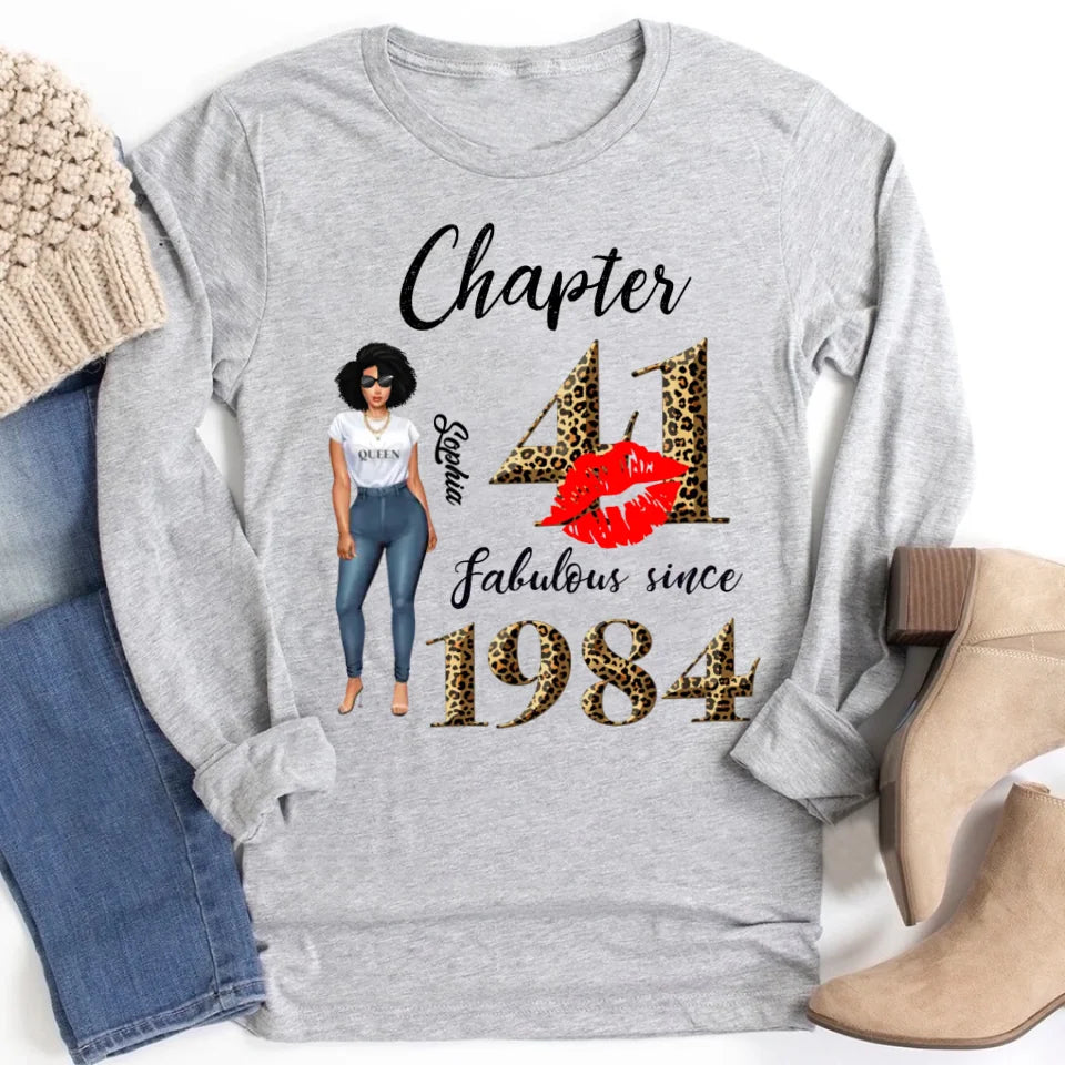 41st birthday shirts for her, Personalised 41st birthday gifts, 1984 t shirt, 40 and fabulous shirt, 40th birthday shirt ideas, gift ideas 40th birthday woman