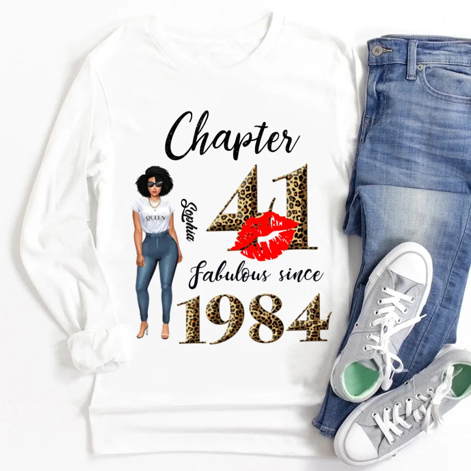 41st birthday shirts for her, Personalised 41st birthday gifts, 1984 t shirt, 40 and fabulous shirt, 40th birthday shirt ideas, gift ideas 40th birthday woman