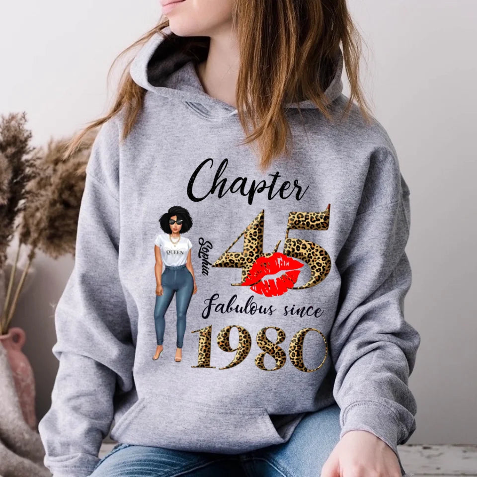 45th birthday shirts for her, Personalised 45th birthday gifts, 1980 t shirt, 45 and fabulous shirt, 45th birthday shirt ideas, gift ideas 45th birthday woman