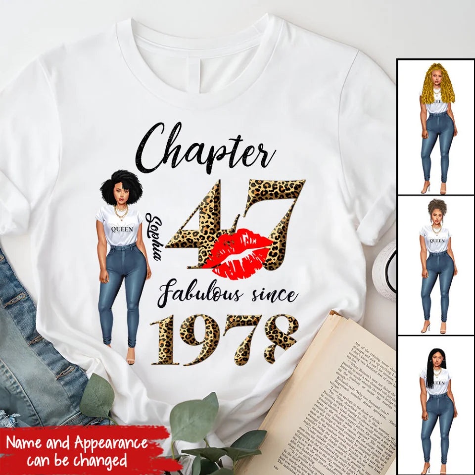 47th birthday shirts for her, Personalised 47th birthday gifts, 1978 t shirt, 47 and fabulous shirt, 47th birthday shirt ideas, gift ideas 47th birthday woman