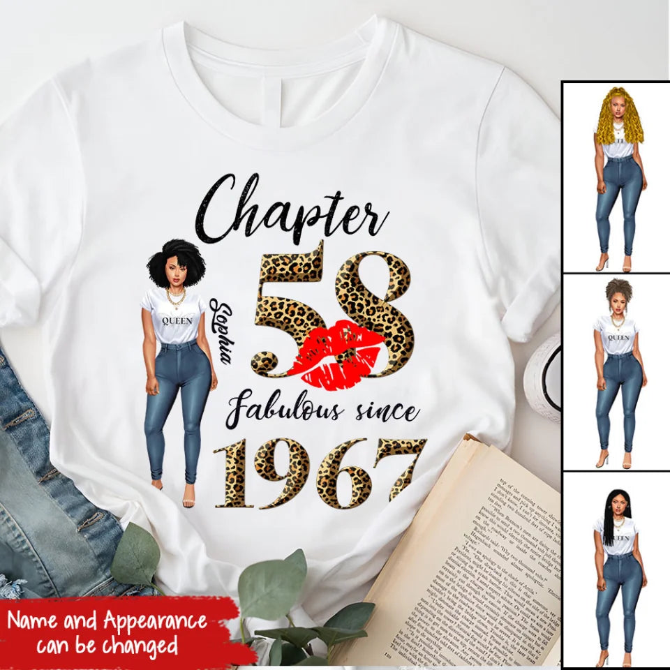 58th birthday shirts for her, Personalised 58th birthday gifts, 1967 t shirt, 58 and fabulous shirt, 58th birthday shirt ideas, gift ideas 58th birthday woman