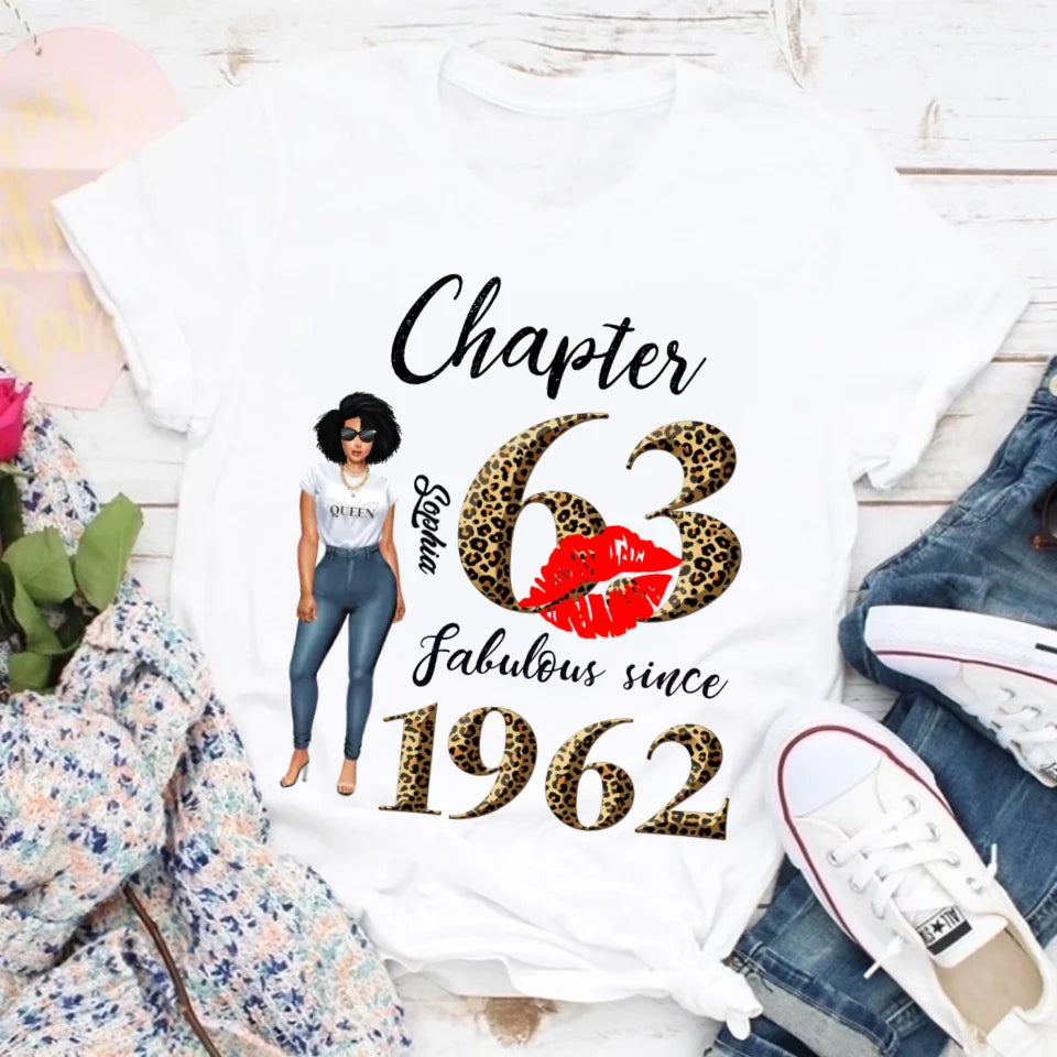 63rd birthday shirts for her, Personalised 63rd birthday gifts, 1962 t shirt, 63 and fabulous shirt, 63rd birthday shirt ideas, gift ideas 63rd birthday woman