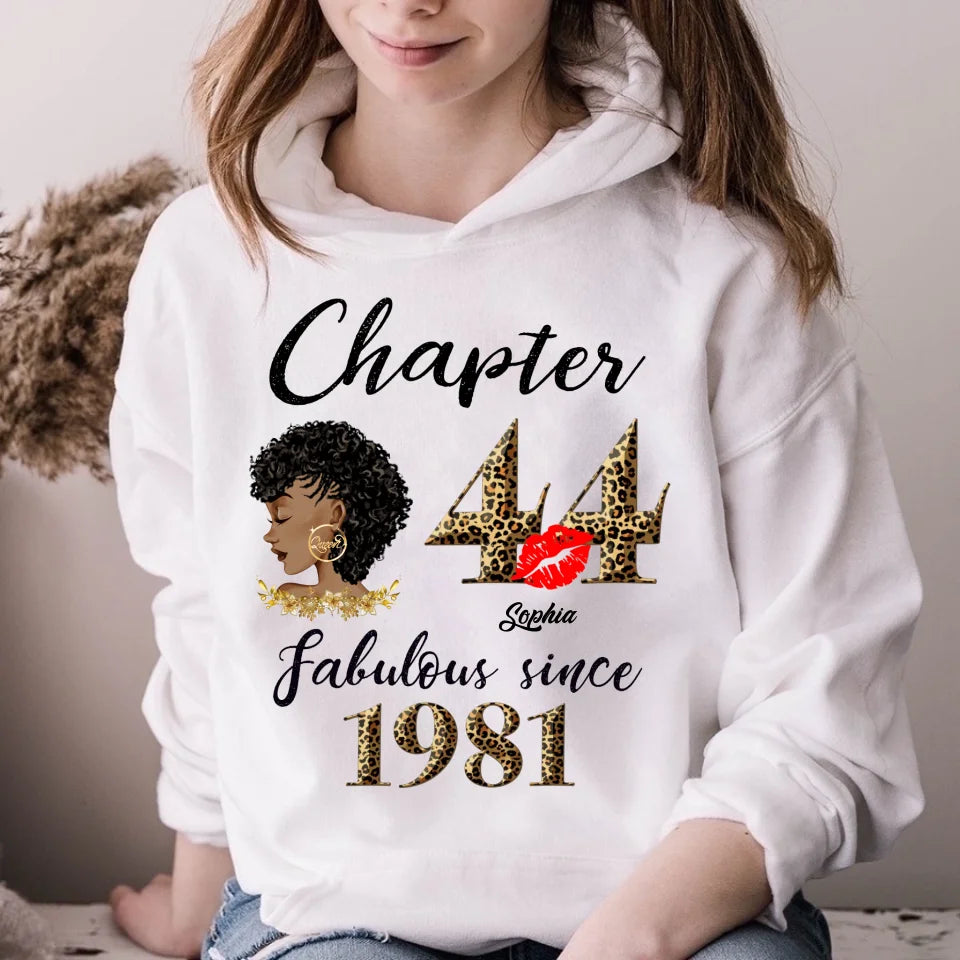 44th birthday shirts for her, Personalised 44th birthday gifts, 1981 t shirt, 44 and fabulous shirt, 44 birthday shirt ideas, gift ideas 44th birthday woman
