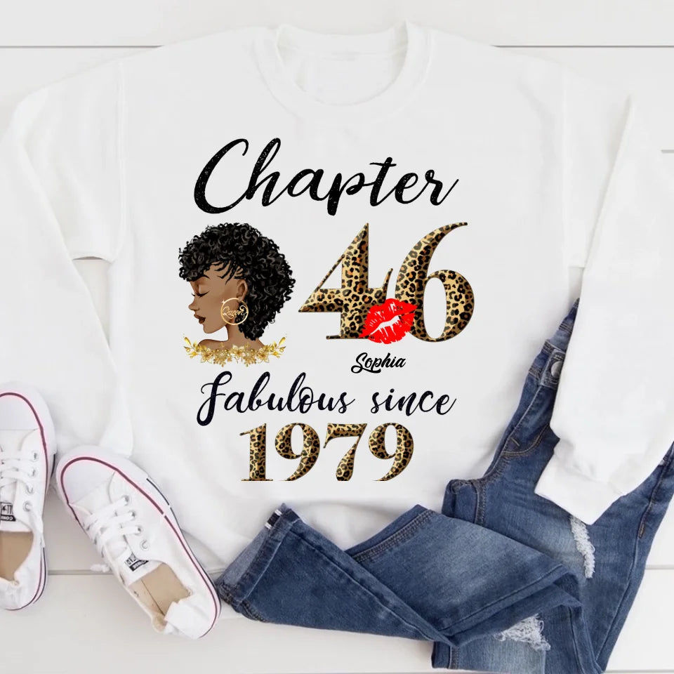 46th birthday shirts for her, Personalised 46th birthday gifts, 1979 t shirt, 46 and fabulous shirt, 46 birthday shirt ideas, gift ideas 46th birthday woman