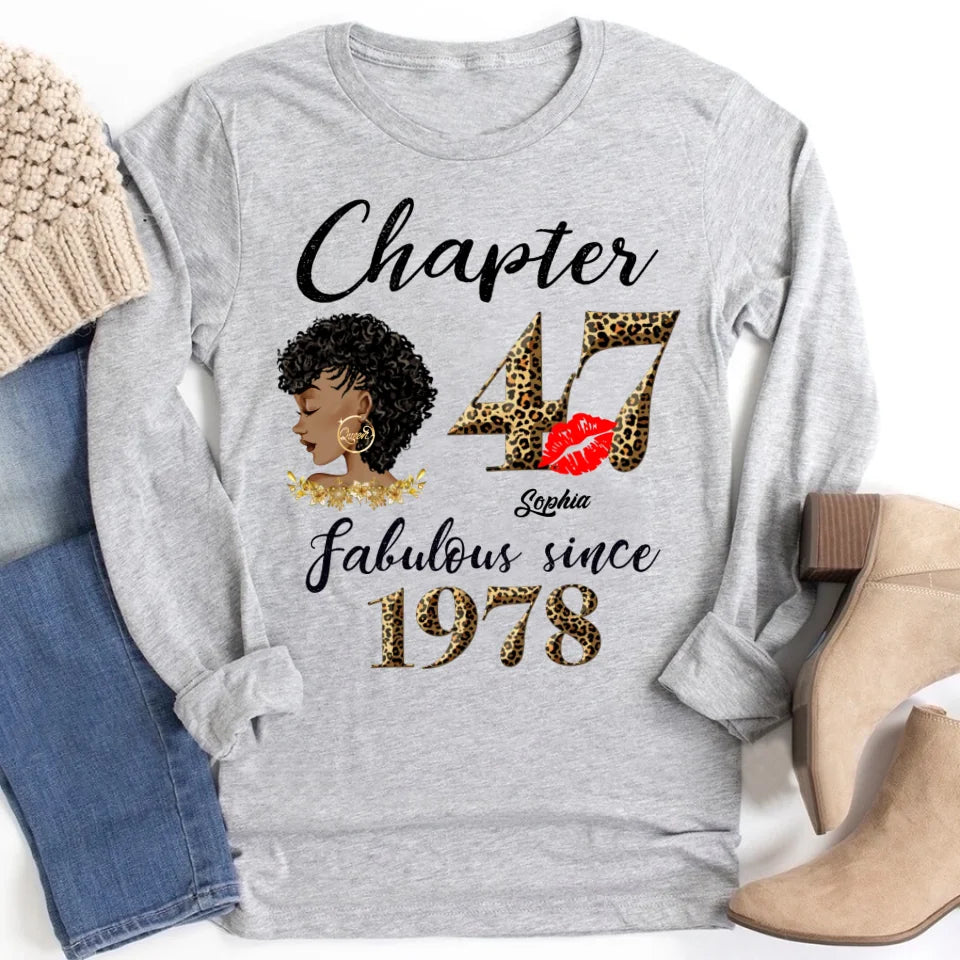 47th birthday shirts for her, Personalised 47th birthday gifts, 1978 t shirt, 47 and fabulous shirt, 47 birthday shirt ideas, gift ideas 47th birthday woman