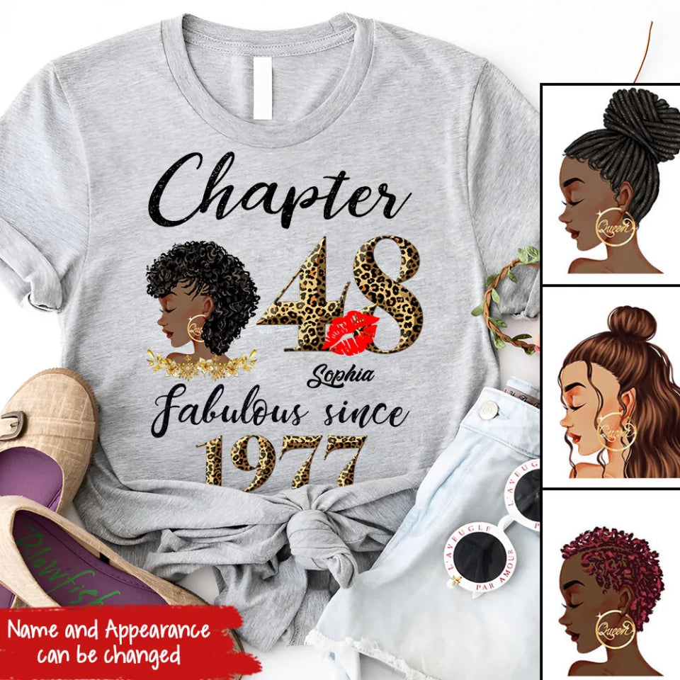 48th birthday shirts for her, Personalised 48th birthday gifts, 1977 t shirt, 48 and fabulous shirt, 48 birthday shirt ideas, gift ideas 48th birthday woman