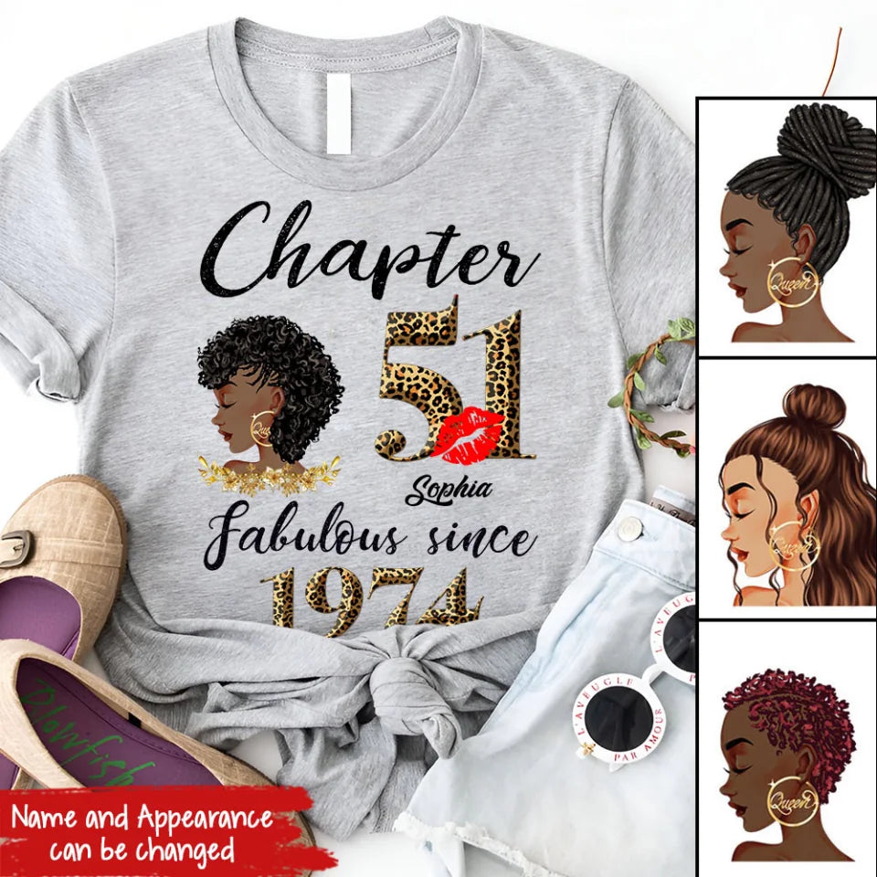 51st birthday shirts for her, Personalised 51st birthday gifts, 1974 t shirt, 51 and fabulous shirt, 51 birthday shirt ideas, gift ideas 51st birthday woman