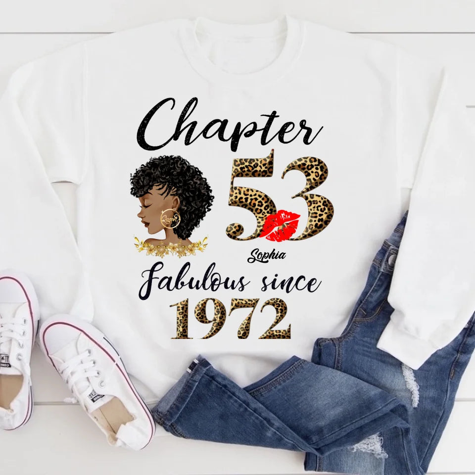 53rd birthday shirts for her, Personalised 53rd birthday gifts, 1972 t shirt, 53 and fabulous shirt, 53 birthday shirt ideas, gift ideas 53rd birthday woman