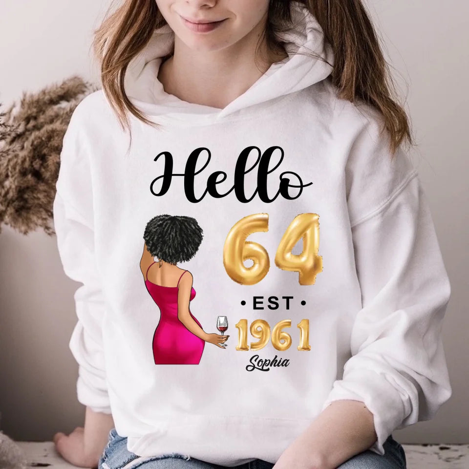 64th birthday shirts for her, Personalised 64th birthday gifts, 1961 t shirt, 64 and fabulous shirt, 64th birthday shirt ideas, gift ideas 64th birthday woman
