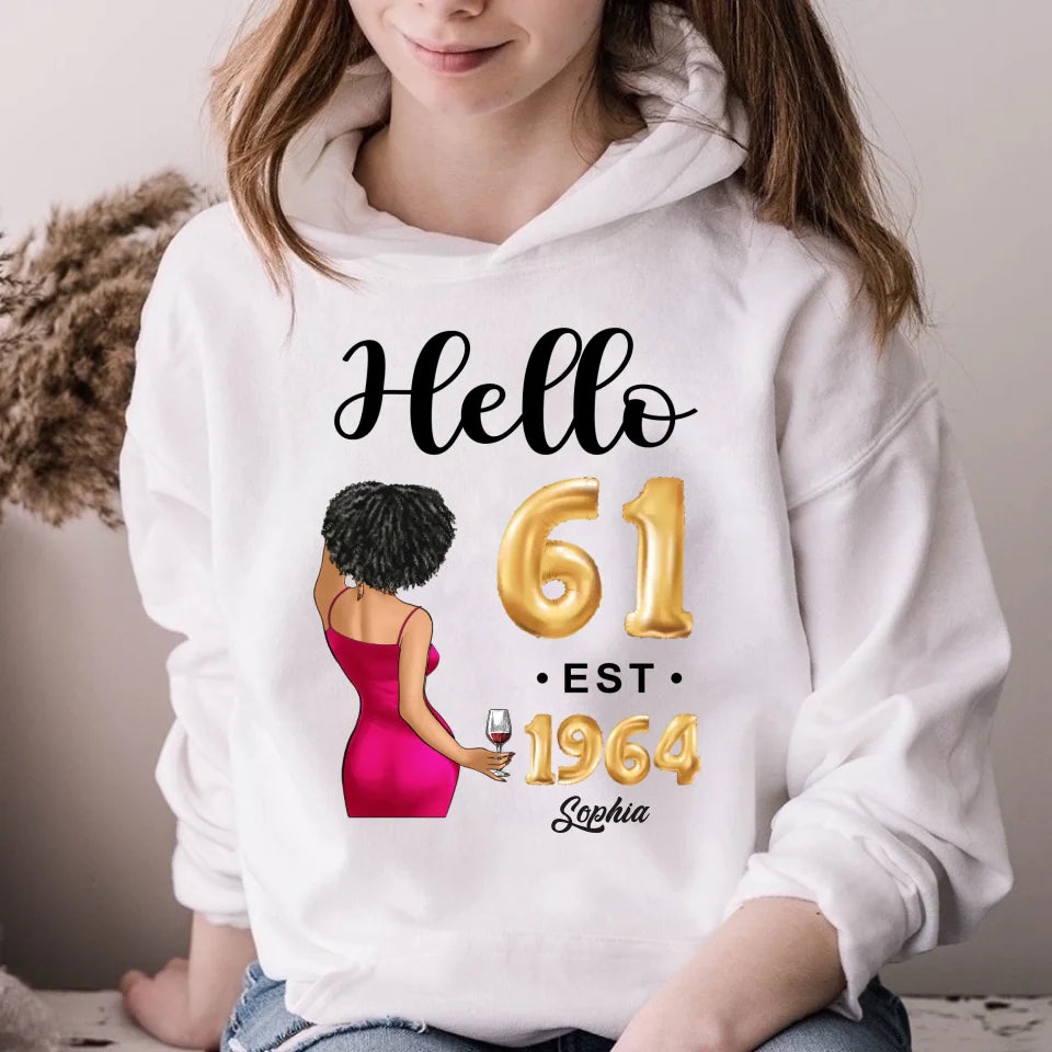 61st birthday shirts for her, Personalised 61st birthday gifts, 1964 t shirt, 61 and fabulous shirt, 61st  birthday shirt ideas, gift ideas 61st birthday woman