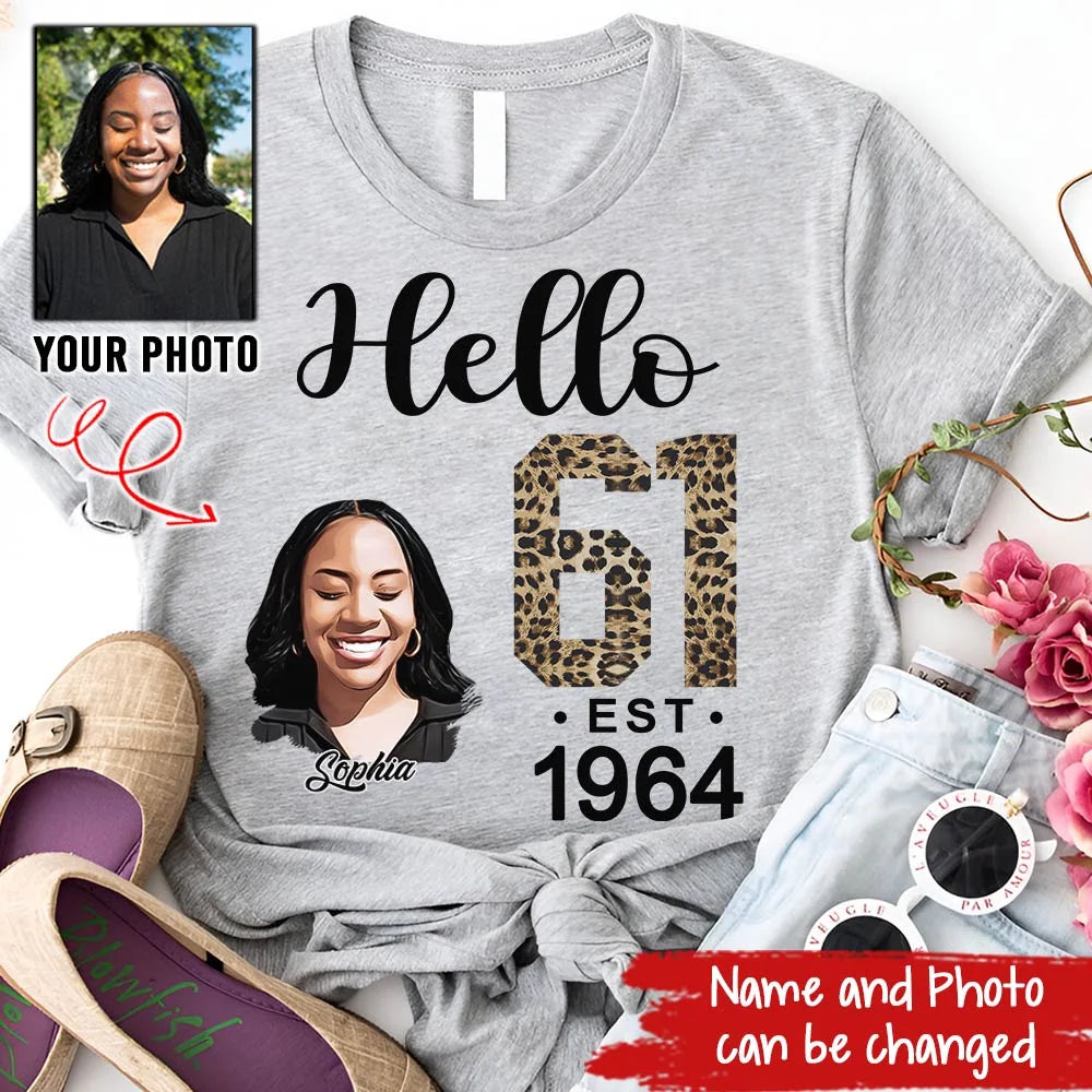 61st Birthday Shirts, Custom Birthday Shirts, Turning 61 Shirt, Gifts For Women Turning 61, 61 And Fabulous Shirt, 1964 Shirt, 61st Birthday Shirts For Her