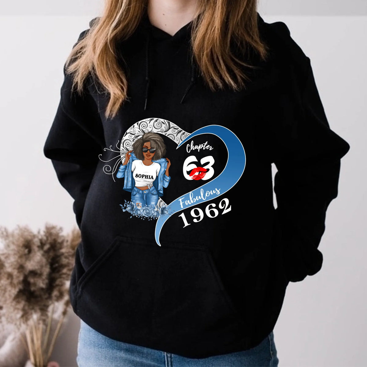 63rd Birthday Shirts, Custom Birthday Shirts, Turning 63 Shirt, Gifts For Women Turning 63, 63 And Fabulous Shirt, 1962 Shirt, 63rd Birthday Shirts For Her