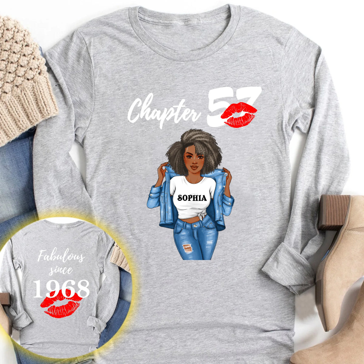 Personalized 57th birthday gifts ideas 57th birthday shirt for her back in 1968 turning 57 shirts 57th birthday t shirts for woman