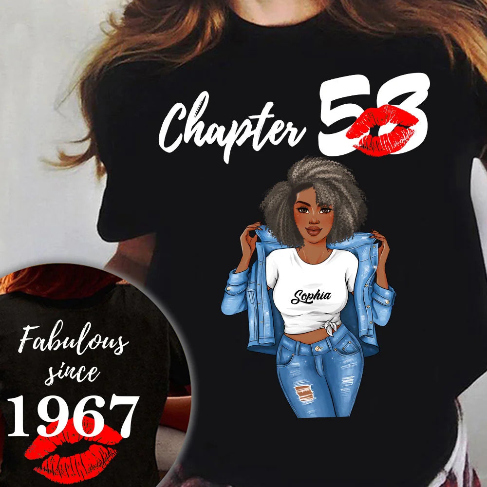 Personalized 58th birthday gifts ideas 58th birthday shirt for her back in 1967 turning 58 shirts 58th birthday t shirts for woman