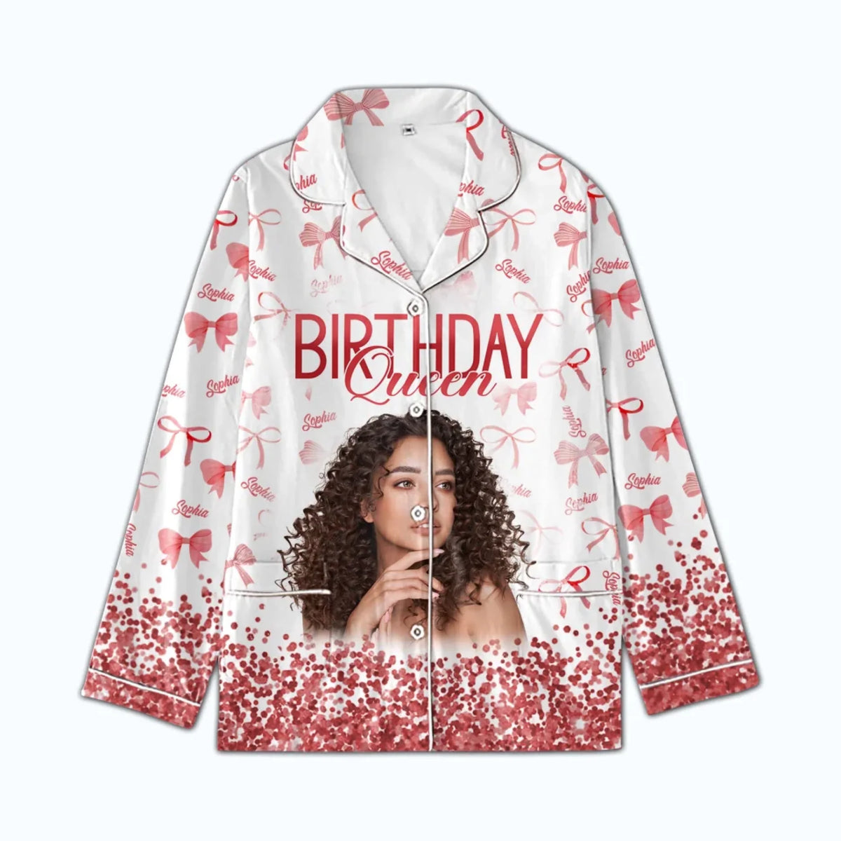 Birthday Women's Pajamas Set, Custom Birthday Pajamas, Birthday Pajamas Set For Black Women, Its My Birthday Pajamas, Birthday Queen, Birthday Pajamas-YPT-TLQ