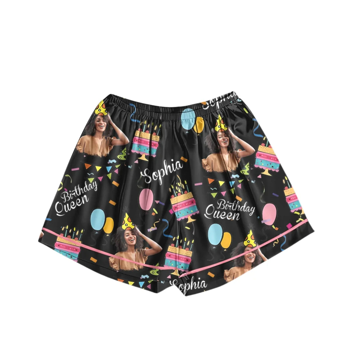 Birthday Women's Pajamas Set, Custom Birthday Pajamas, Birthday Pajamas Set For Black Women, Its My Birthday Pajamas, Birthday Queen, Birthday Pajamas-YPT-HMT