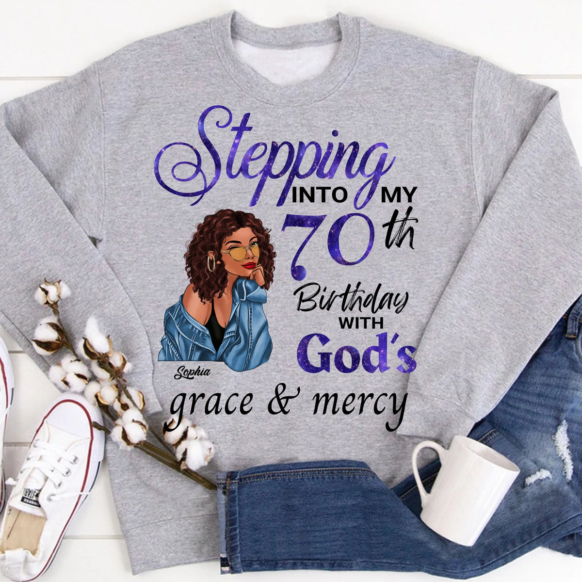 Chapter 70, Fabulous Since 1953 70th Birthday Unique T Shirt For Woman, Custom Birthday Shirt, Her Gifts For 70 Years Old , Turning 70 Birthday Cotton Shirt