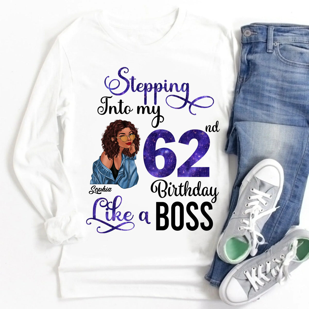 Chapter 62, Fabulous Since 1960 62nd Birthday Unique T Shirt For Woman, Custom Birthday Shirt, Her Gifts For 62 Years Old , Turning 62 Birthday Cotton Shirt