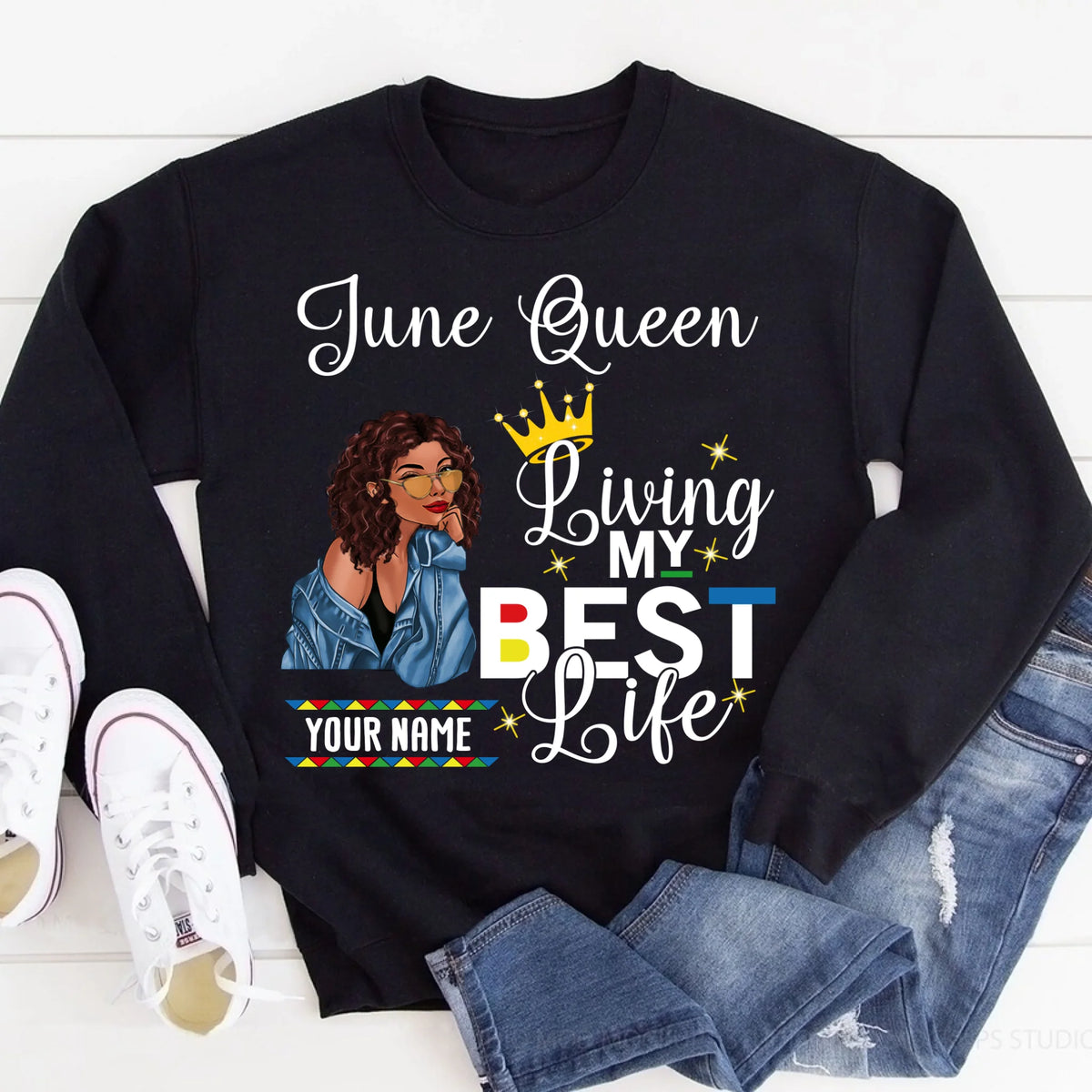 June Birthday Shirt, Custom Birthday Shirt, Queens Born In June, June Birthday Shirts For Woman, June Birthday Gifts