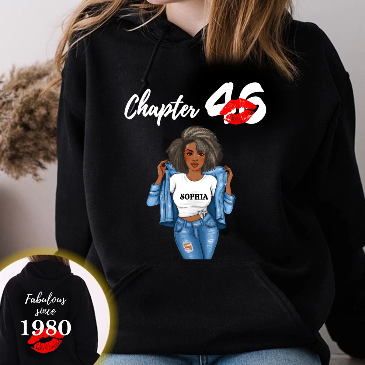 Personalized 46th birthday gifts ideas 46th birthday shirt for her back in 1980 turning 46 shirts 46th birthday t shirts for woman