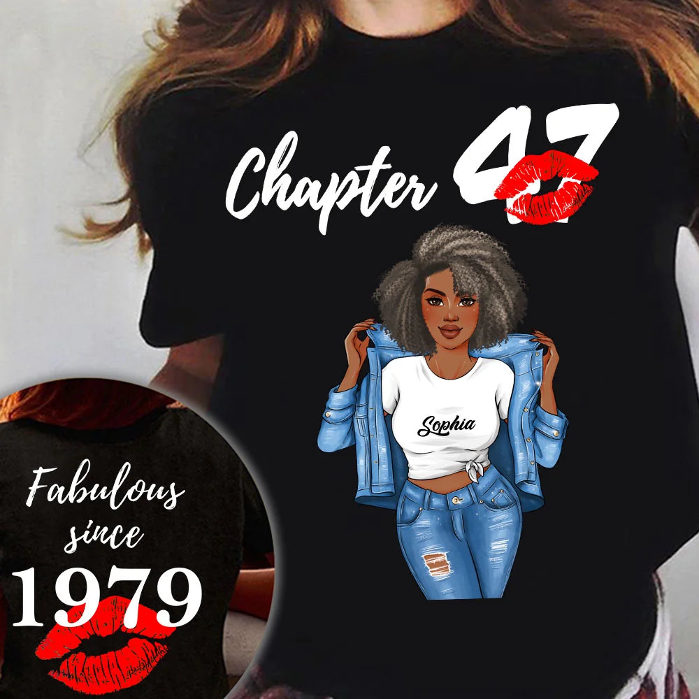 Personalized 47th birthday gifts ideas 47th birthday shirt for her back in 1979 turning 47 shirts 47th birthday t shirts for woman