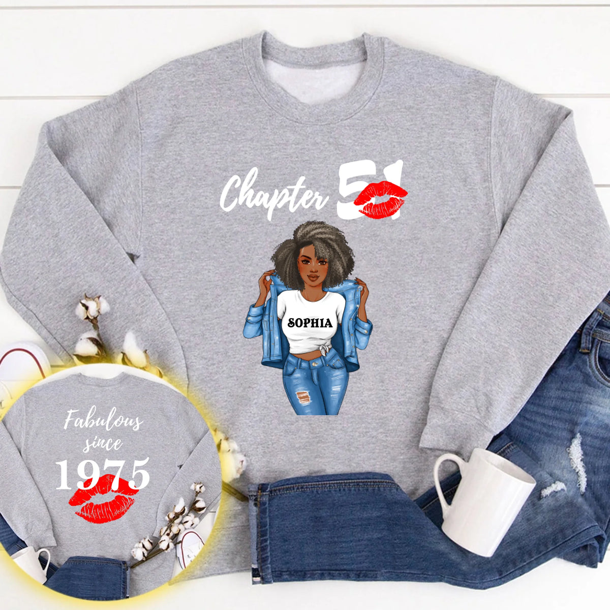 Personalized 51st birthday gifts ideas 51st birthday shirt for her back in 1975 turning 51 shirts 51st birthday t shirts for woman