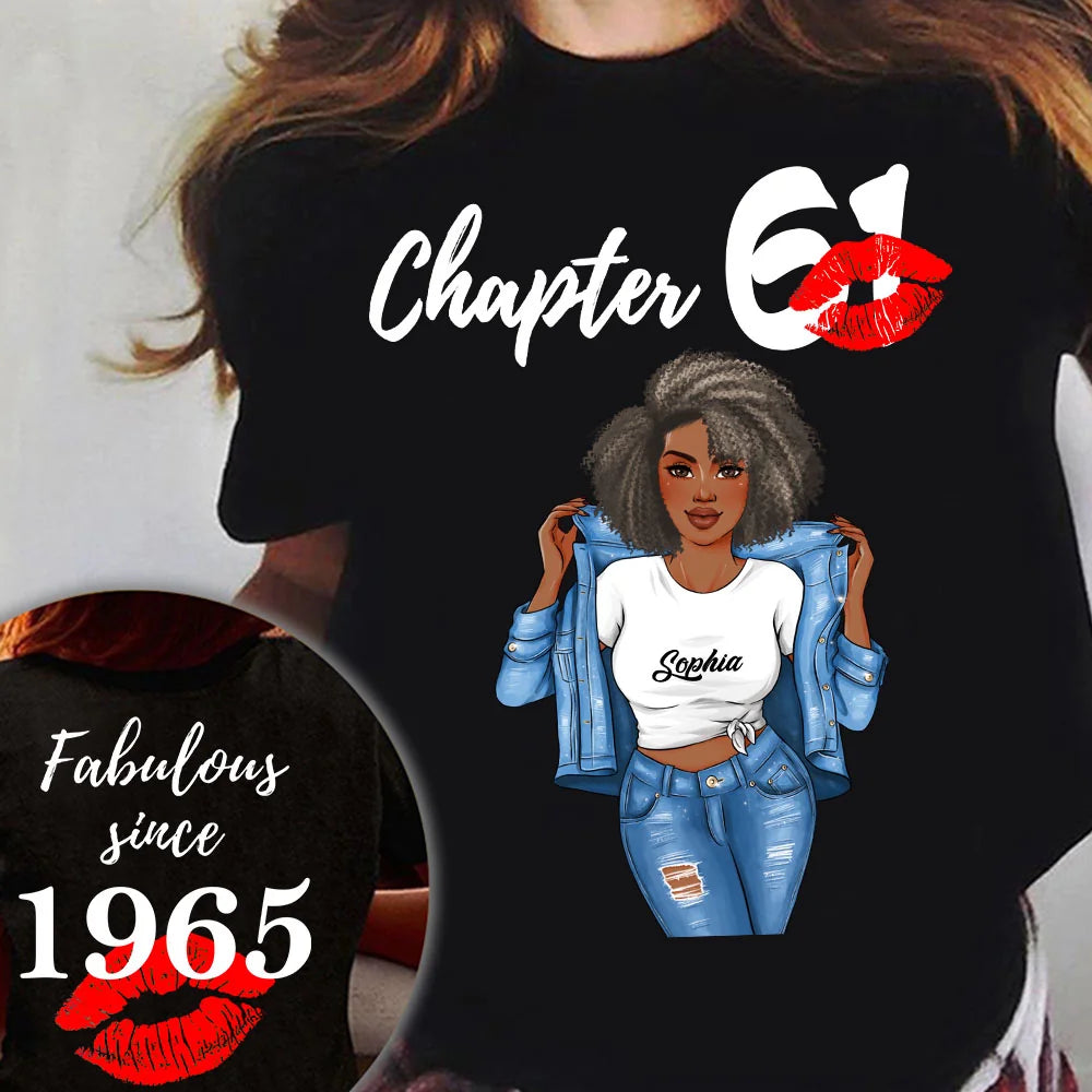 Personalized 61st birthday gifts ideas 61st birthday shirt for her back in 1965 turning 61 shirts 61st birthday t shirts for woman