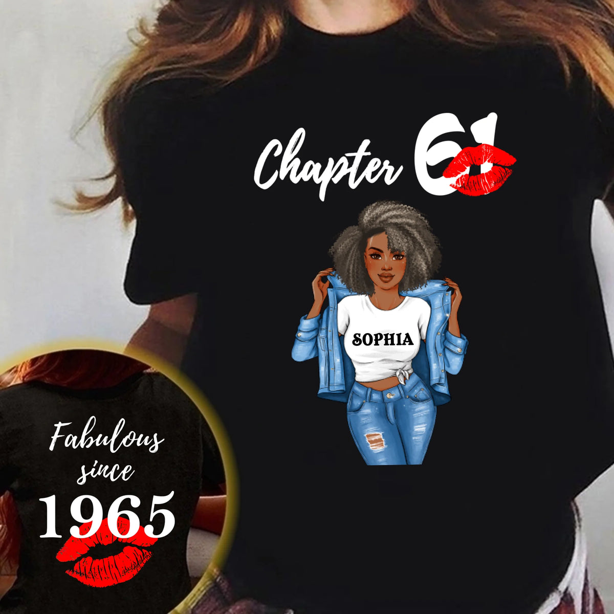 Personalized 61st birthday gifts ideas 61st birthday shirt for her back in 1965 turning 61 shirts 61st birthday t shirts for woman