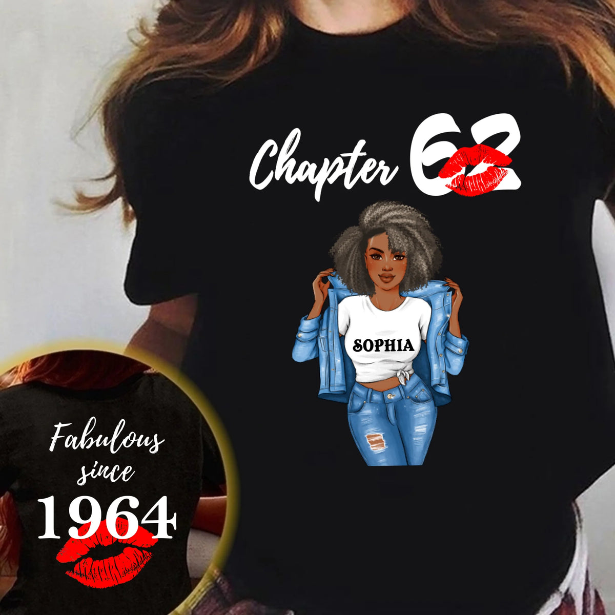 Personalized 62nd birthday gifts ideas 62nd birthday shirt for her back in 1964 turning 62 shirts 62nd birthday t shirts for woman