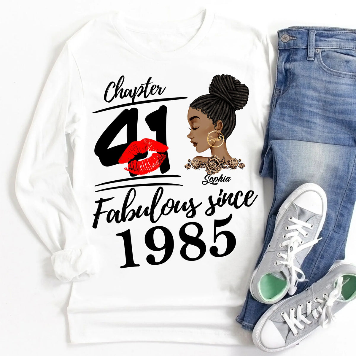 41st Birthday Shirts, Custom Birthday Shirts, Turning 41 Shirt, Gifts For Women Turning 41, 41 And Fabulous Shirt, 1985 Shirt, 41st Birthday Shirts For Her