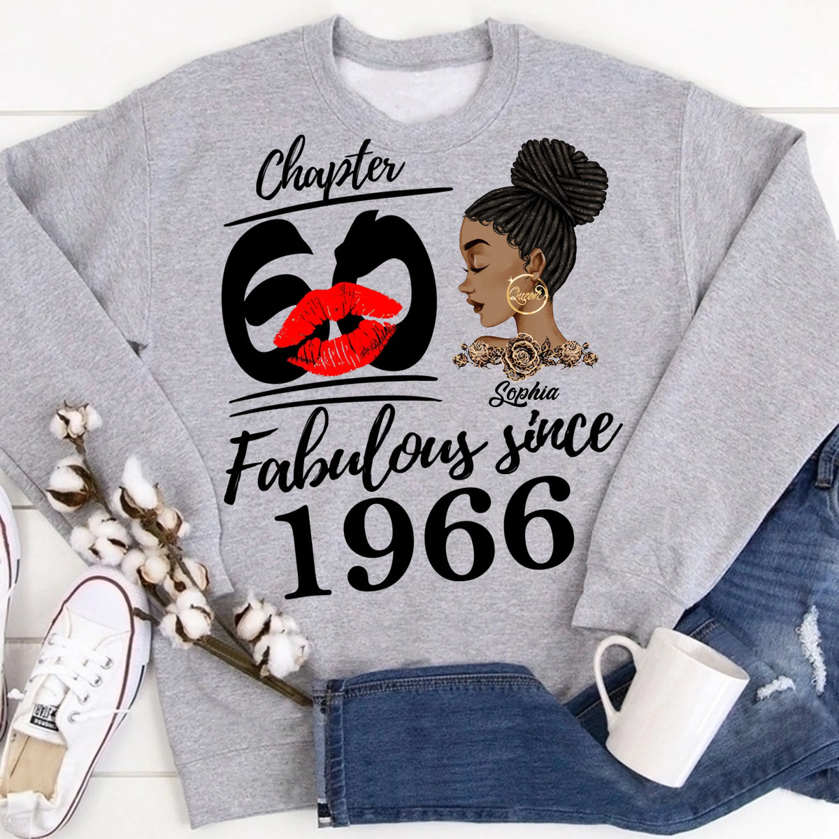 60th Birthday Shirts, Custom Birthday Shirts, Turning 60 Shirt, Gifts For Women Turning 60, 60 And Fabulous Shirt, 1966 Shirt, 60th Birthday Shirts For Her