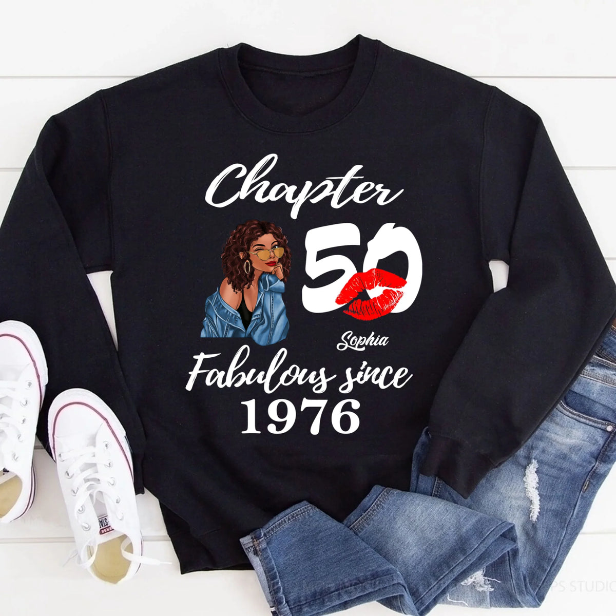 50th Birthday Shirts, Custom Birthday Shirts, Turning 50 Shirt, Gifts For Women Turning 50, 50 And Fabulous Shirt, 1976 Shirt, 50th Birthday Shirts For Her