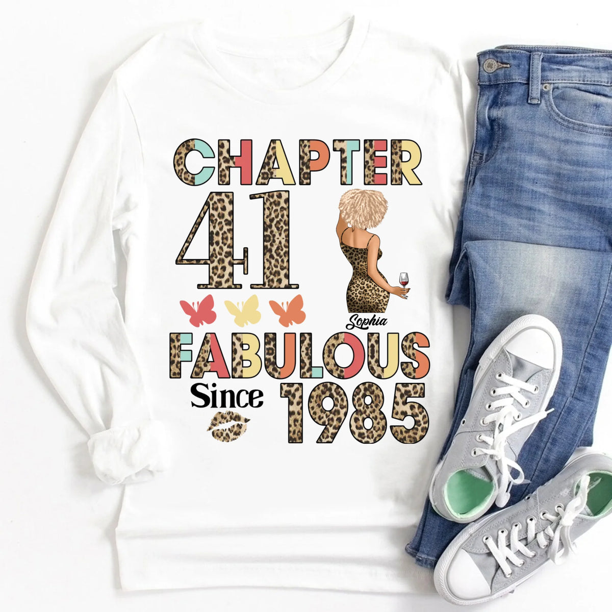 41st birthday shirts for her, Personalised 41st birthday gifts, 1985 t shirt, 41 and fabulous shirt, 41st birthday shirt ideas, gift ideas 41st birthday woman