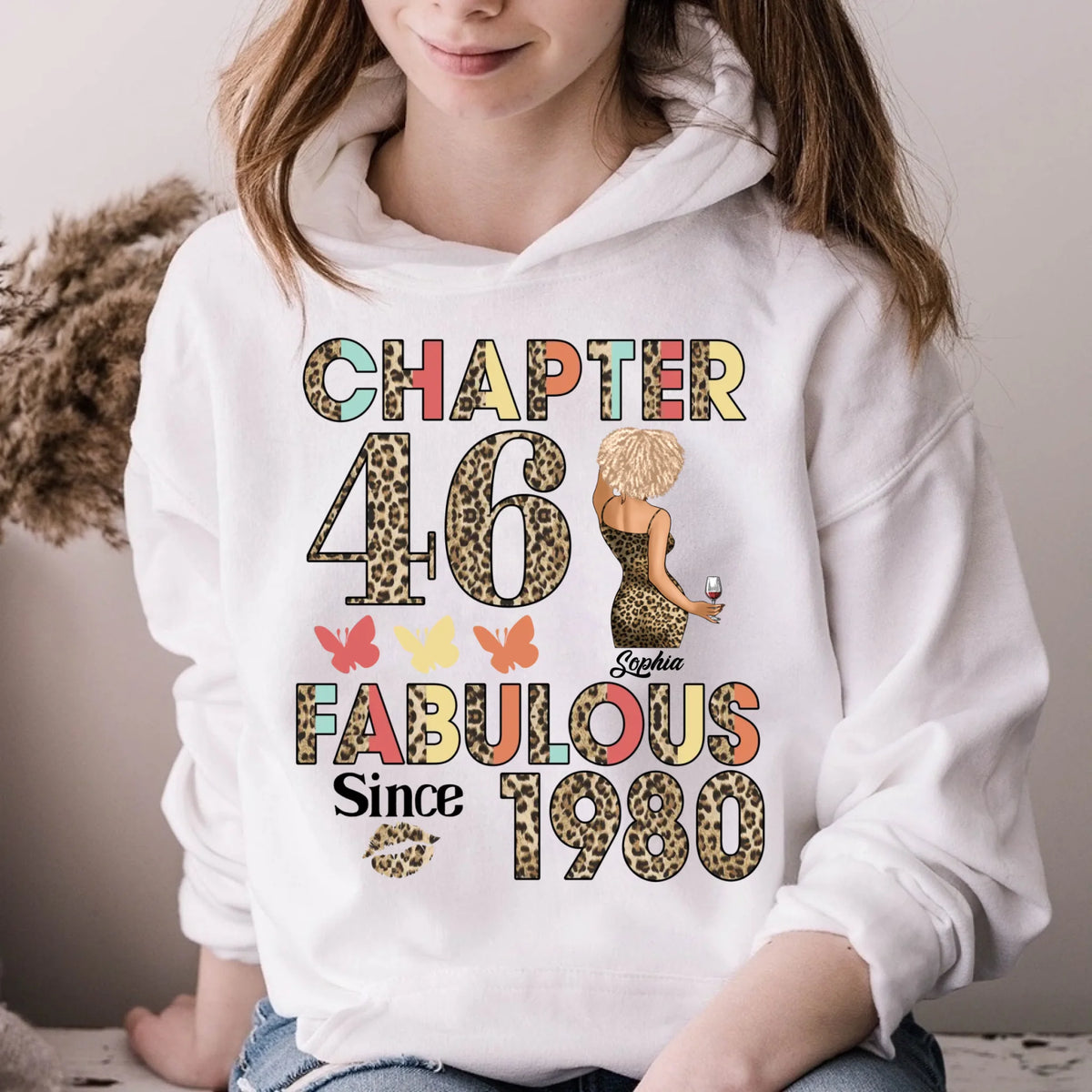 46th birthday shirts for her, Personalised 46th birthday gifts, 1980 t shirt, 46 and fabulous shirt, 46th birthday shirt ideas, gift ideas 46th birthday woman
