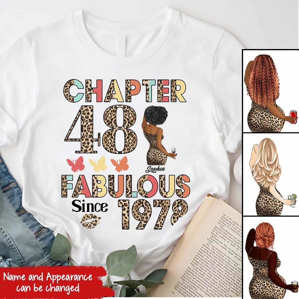 48th birthday shirts for her, Personalised 48th birthday gifts, 1978 t shirt, 48 and fabulous shirt, 48th birthday shirt ideas, gift ideas 48th birthday woman