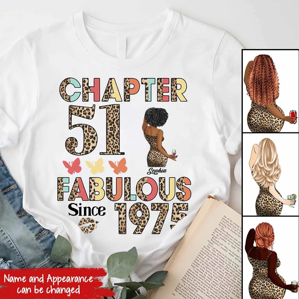 51st birthday shirts for her, Personalised 51st birthday gifts, 1975 t shirt, 51 and fabulous shirt, 51st birthday shirt ideas, gift ideas 51st birthday woman