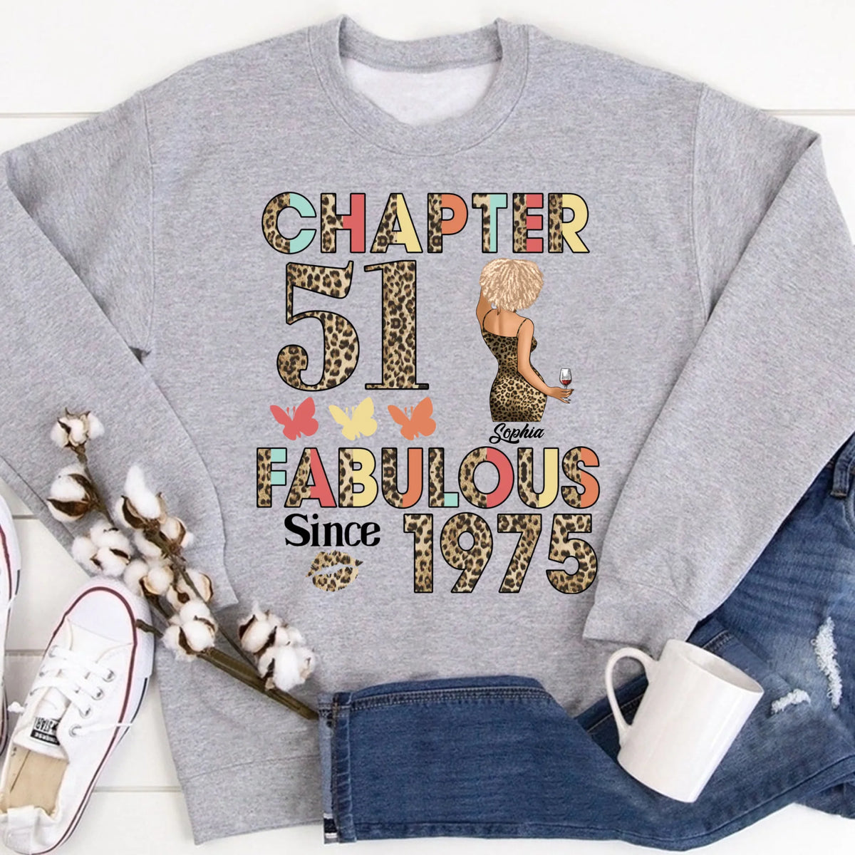 51st birthday shirts for her, Personalised 51st birthday gifts, 1975 t shirt, 51 and fabulous shirt, 51st birthday shirt ideas, gift ideas 51st birthday woman