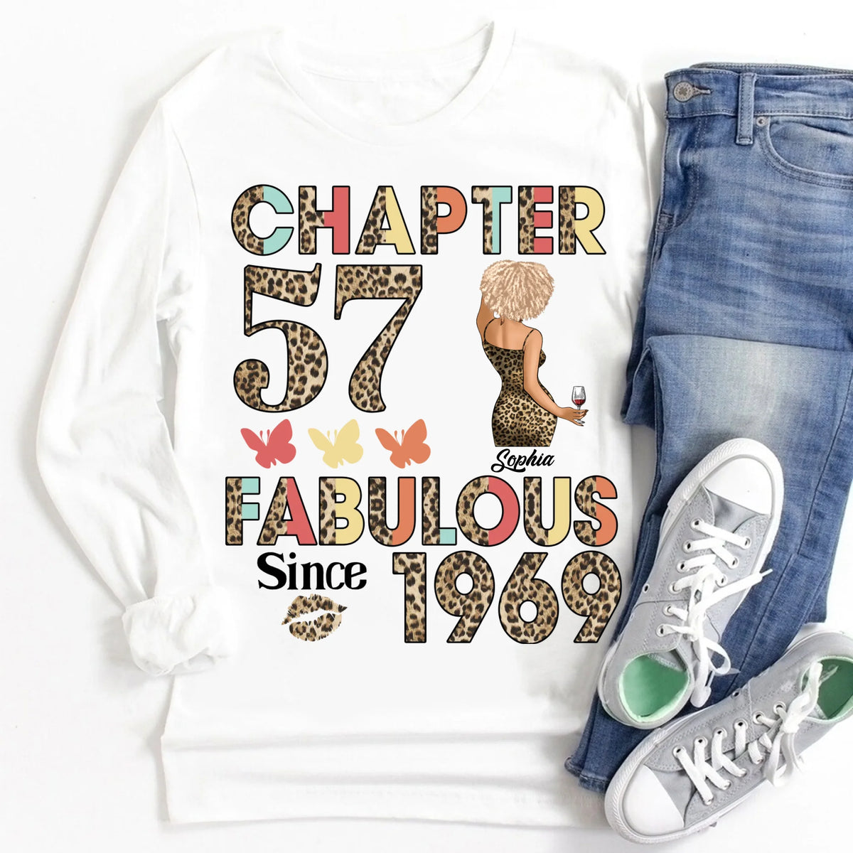 57th birthday shirts for her, Personalised 57th birthday gifts, 1969 t shirt, 57 and fabulous shirt, 57th birthday shirt ideas, gift ideas 57th birthday woman