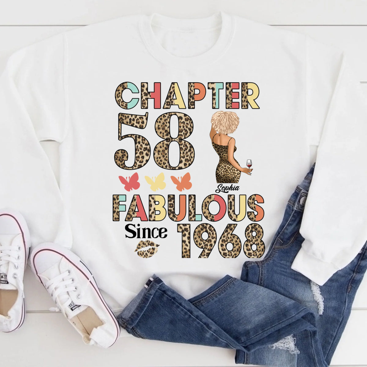 58th birthday shirts for her, Personalised 58th birthday gifts, 1968 t shirt, 58 and fabulous shirt, 58th birthday shirt ideas, gift ideas 58th birthday woman
