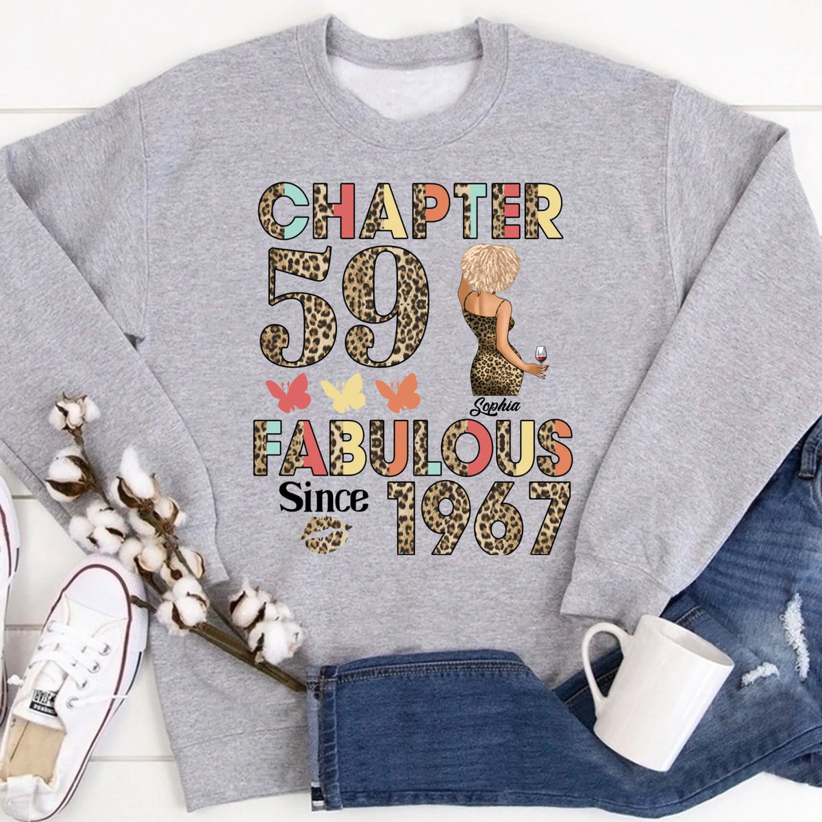 59th birthday shirts for her, Personalised 59th birthday gifts, 1967 t shirt, 59 and fabulous shirt, 59th birthday shirt ideas, gift ideas 59th birthday woman