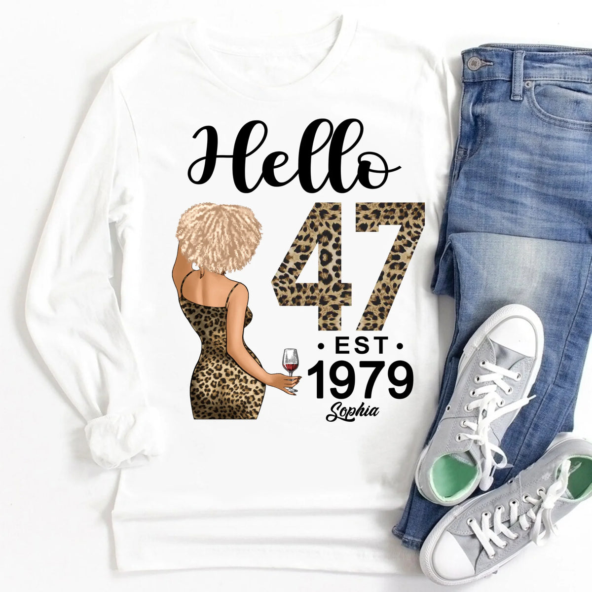 Chapter 47, Fabulous Since 1979 47th Birthday Unique T Shirt For Woman, Custom Birthday Shirt, Her Gifts For 47 Years Old , Turning 47 Birthday Cotton Shirt