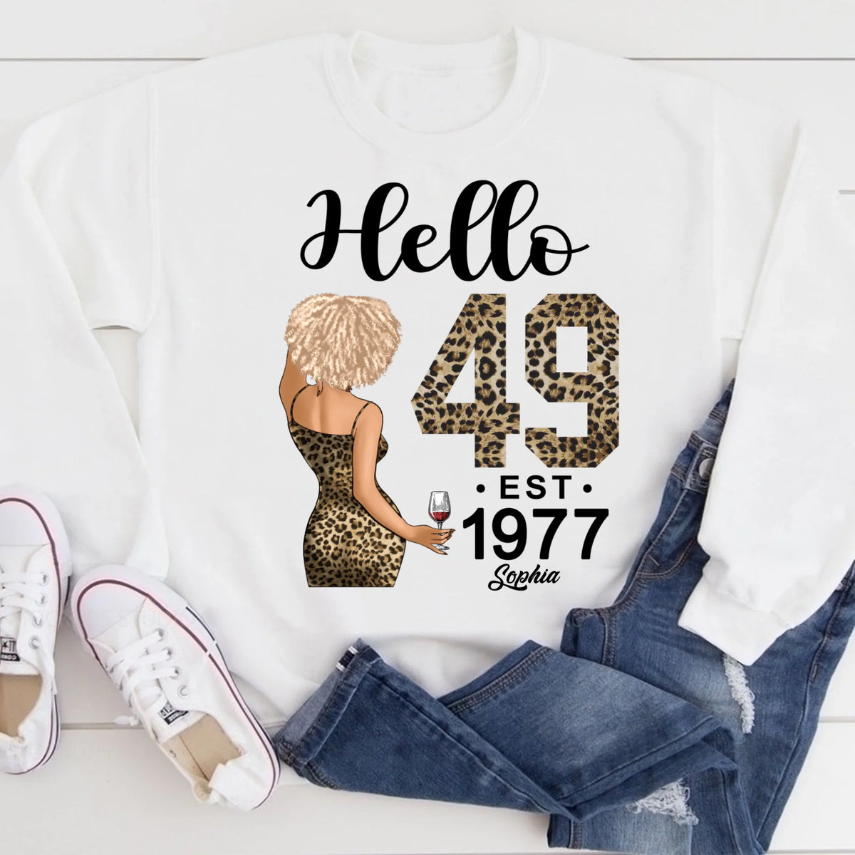 49th Birthday Shirts, Custom Birthday Shirts, Turning 49 Shirt, Gifts For Women Turning 49, 49 And Fabulous Shirt, 1977 Shirt, 49th Birthday Shirts For Her, It's My 49 Birthday