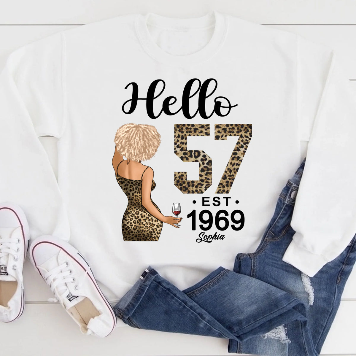 Chapter 57, Fabulous Since 1969 57th Birthday Unique T Shirt For Woman, Custom Birthday Shirt, Her Gifts For 57 Years Old , Turning 57 Birthday Cotton Shirt